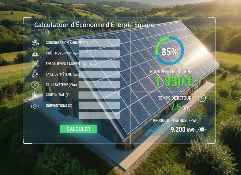 calculateur autonomie solaire en ligne